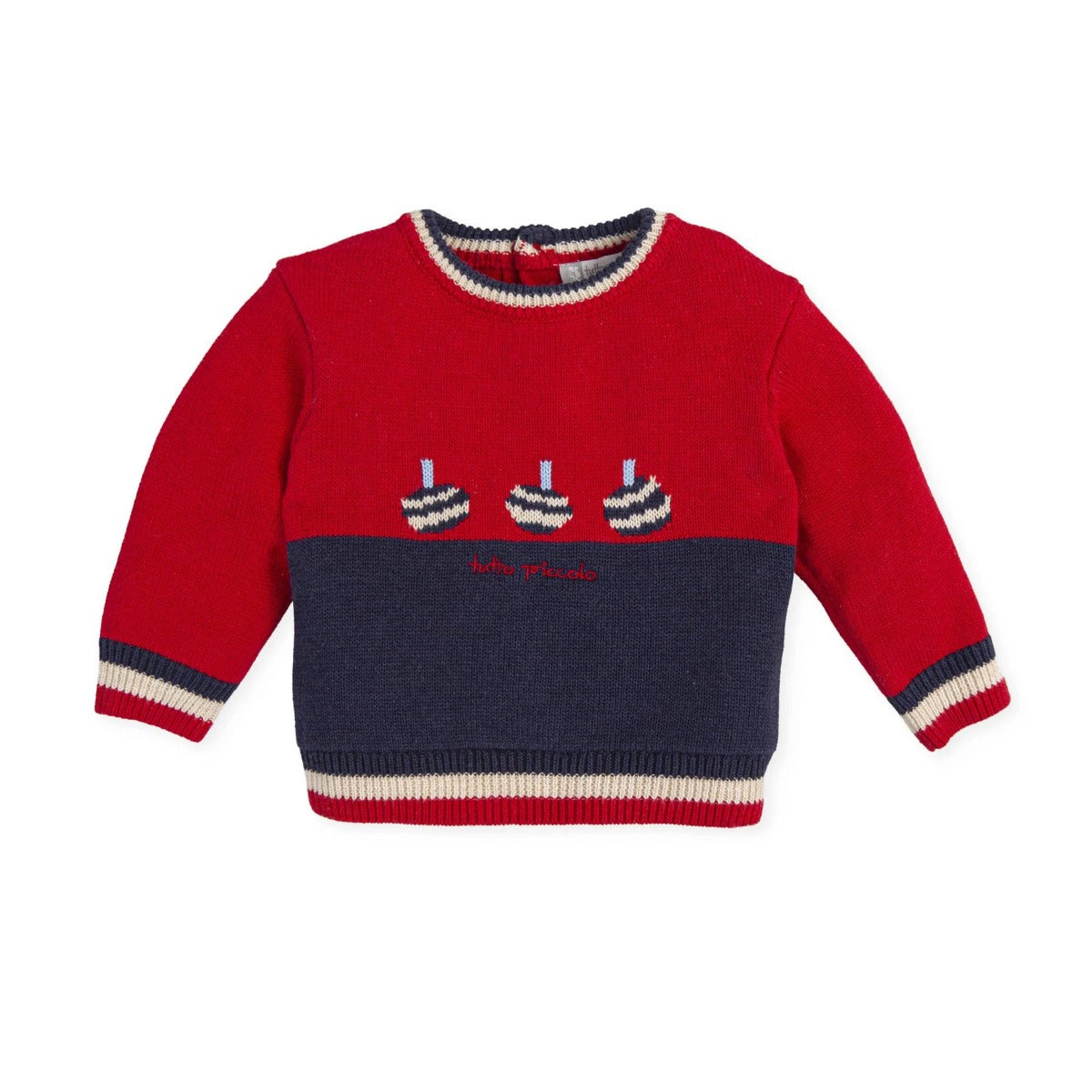 Tutto Piccolo | Crew Jumper Red