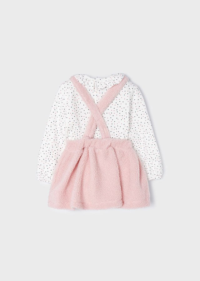 Pink skirt outlet dungarees