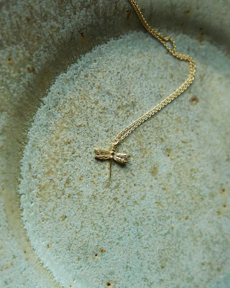 Mary K | Gold Dragonfly Necklace