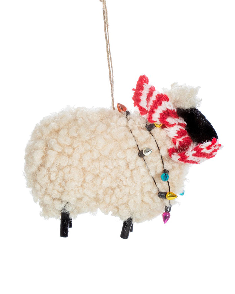 Sass and Belle | Sheep in Scarf Decoration