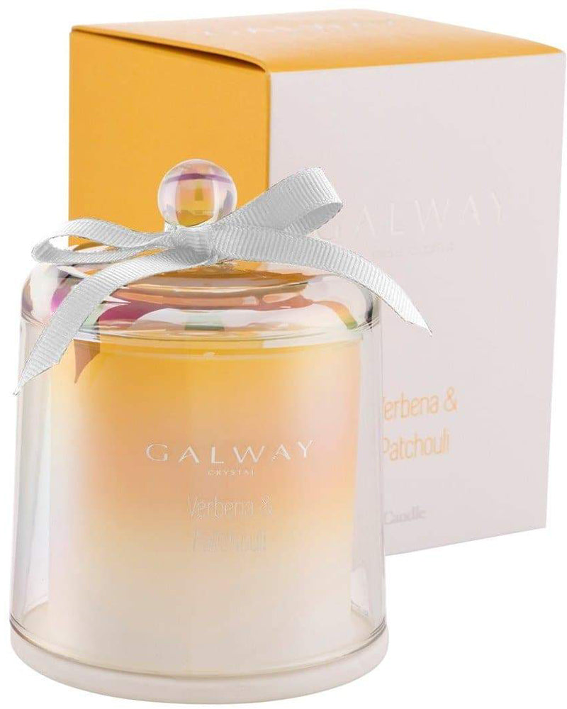 Galway Crystal | Verbana and Patchouli Bell Jar Candle