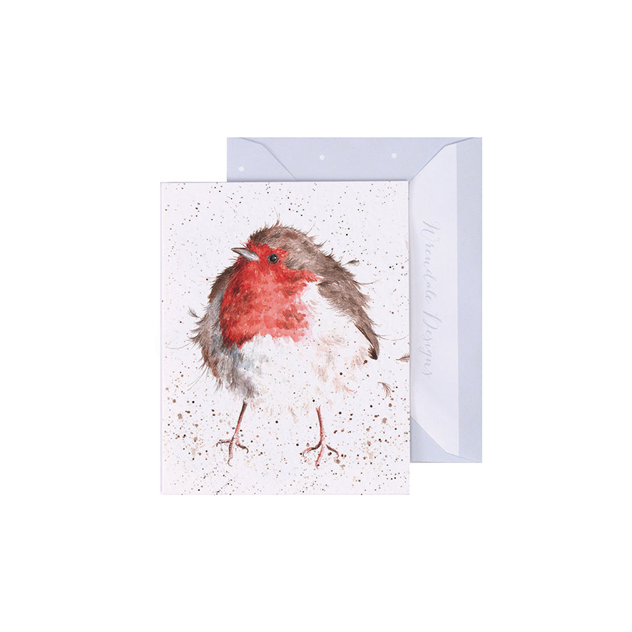 Wrendale | Jolly Robin Mini Card