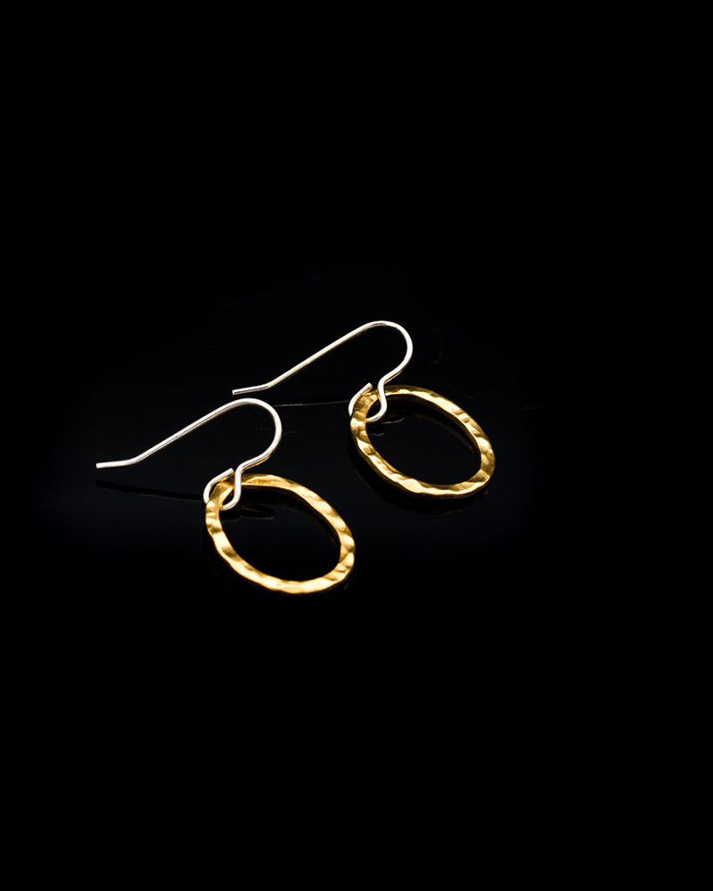 Lynsey De Burca | Tarrae Vermeil Gold Drop Earrings
