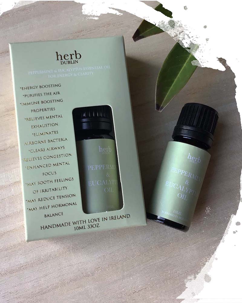 Herb Dublin | Peppermint and Eucalyptus Essential Oils