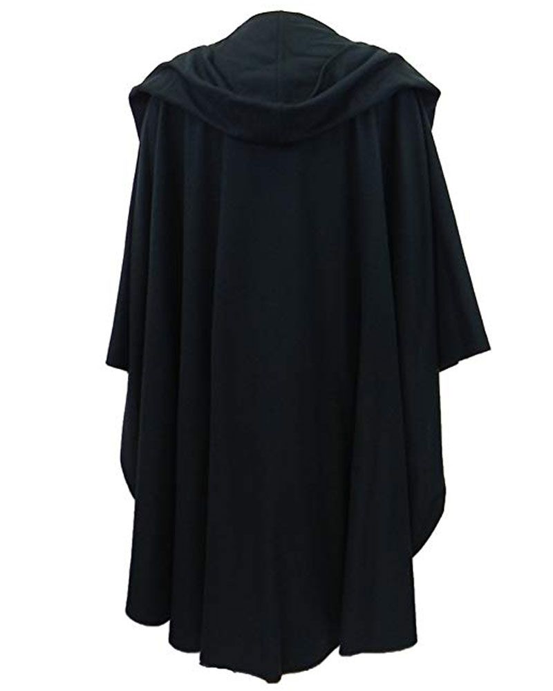 Jimmy Hourihan |Wool and Cashmere Cape | Black-One-Size
