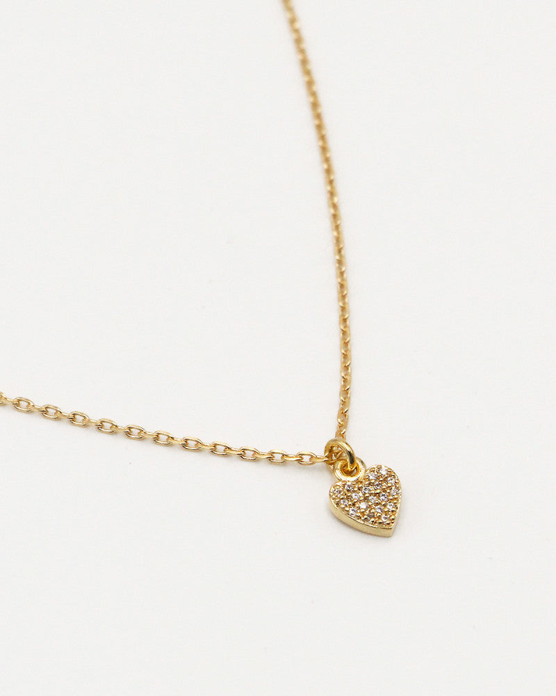Nilai | Lily Heart Necklace