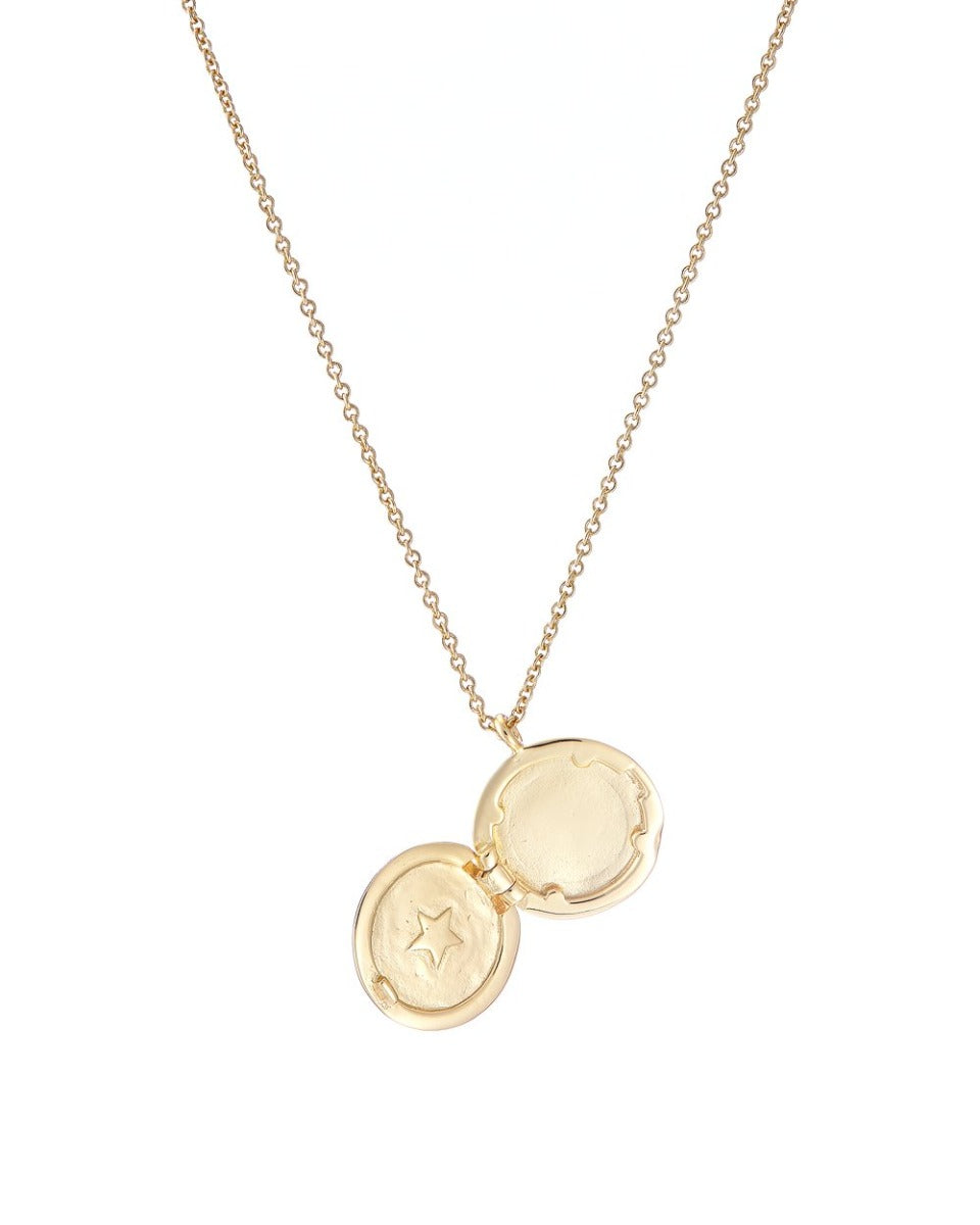 Mary-K | Gold Locket with Star