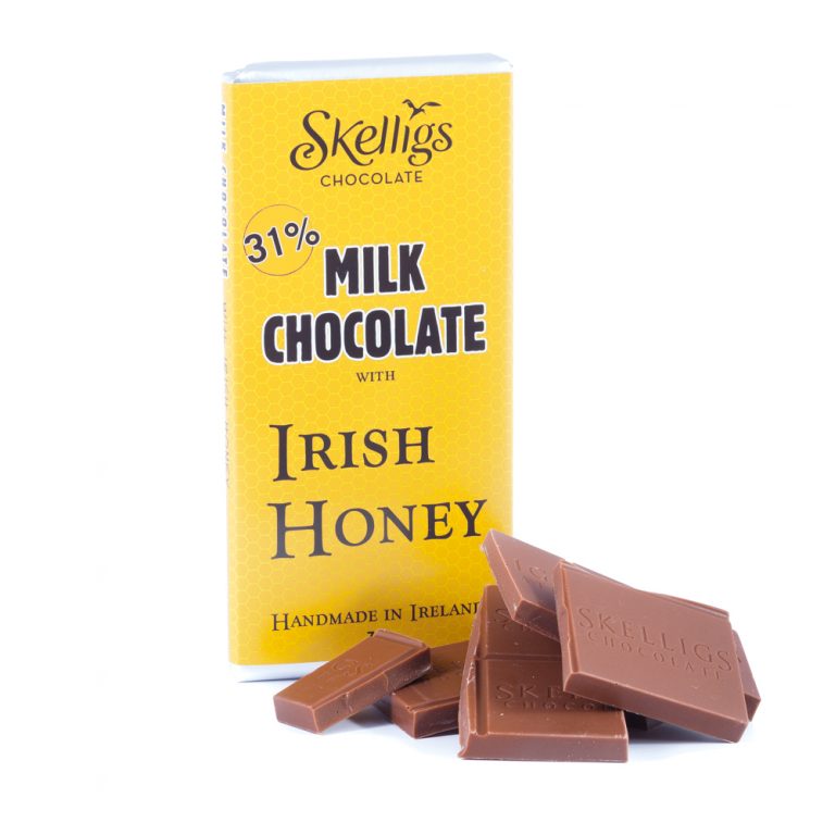 Skelligs Chocolate | Irish Honey Chocolate Bar