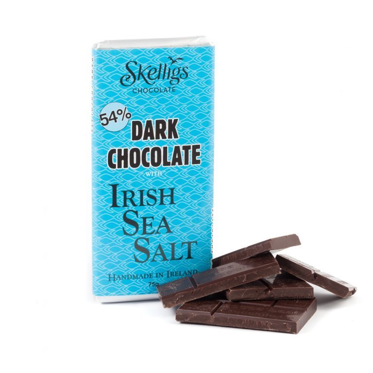 Skelligs Chocolate | Sea Salt Chocolate Bar