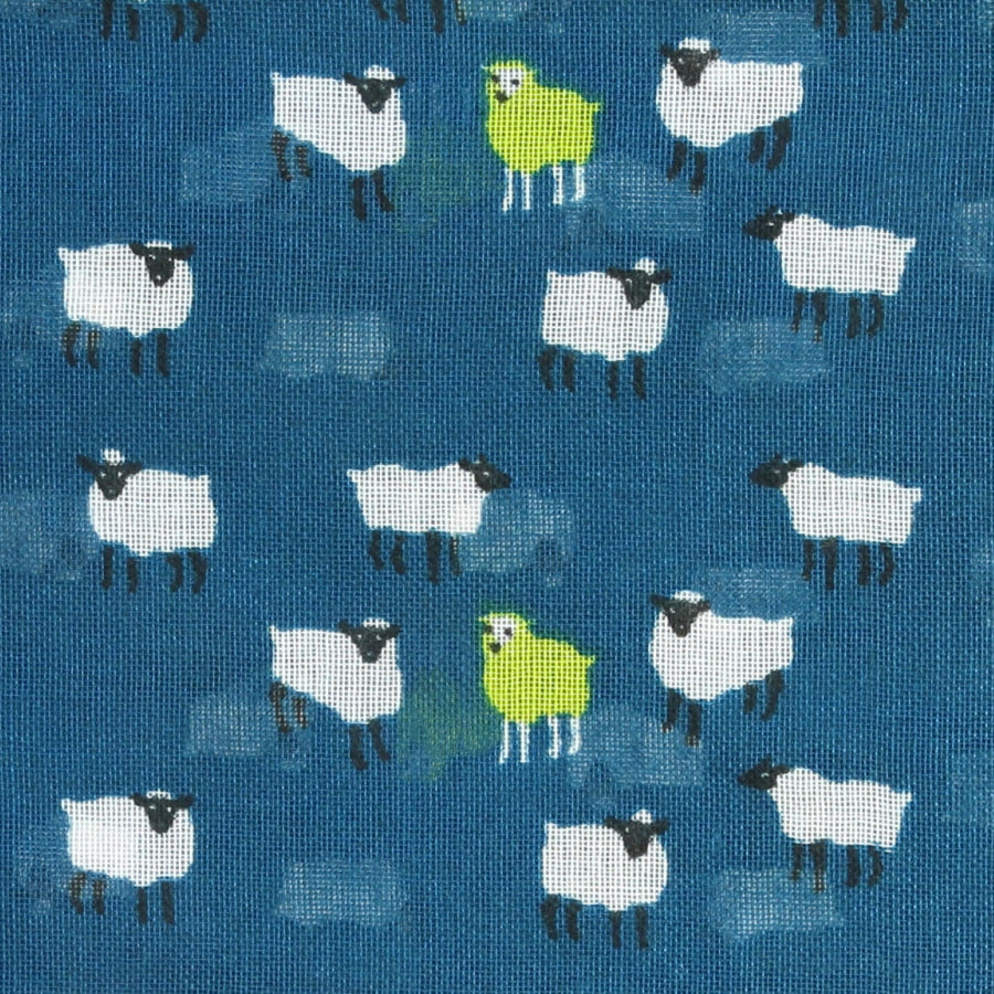 Erin Knitwear | Mini Sheep Scarf Teal