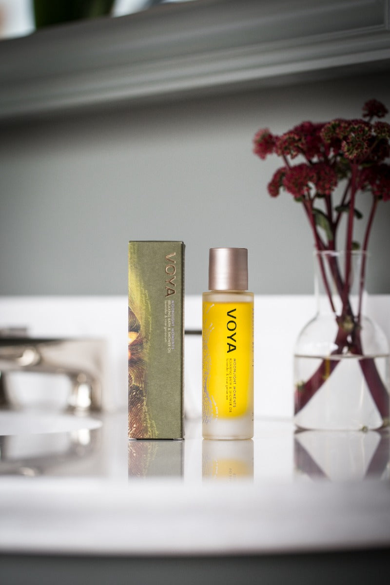 Voya | Relaxing Bath & Shower Oil | Lavender & Geranium
