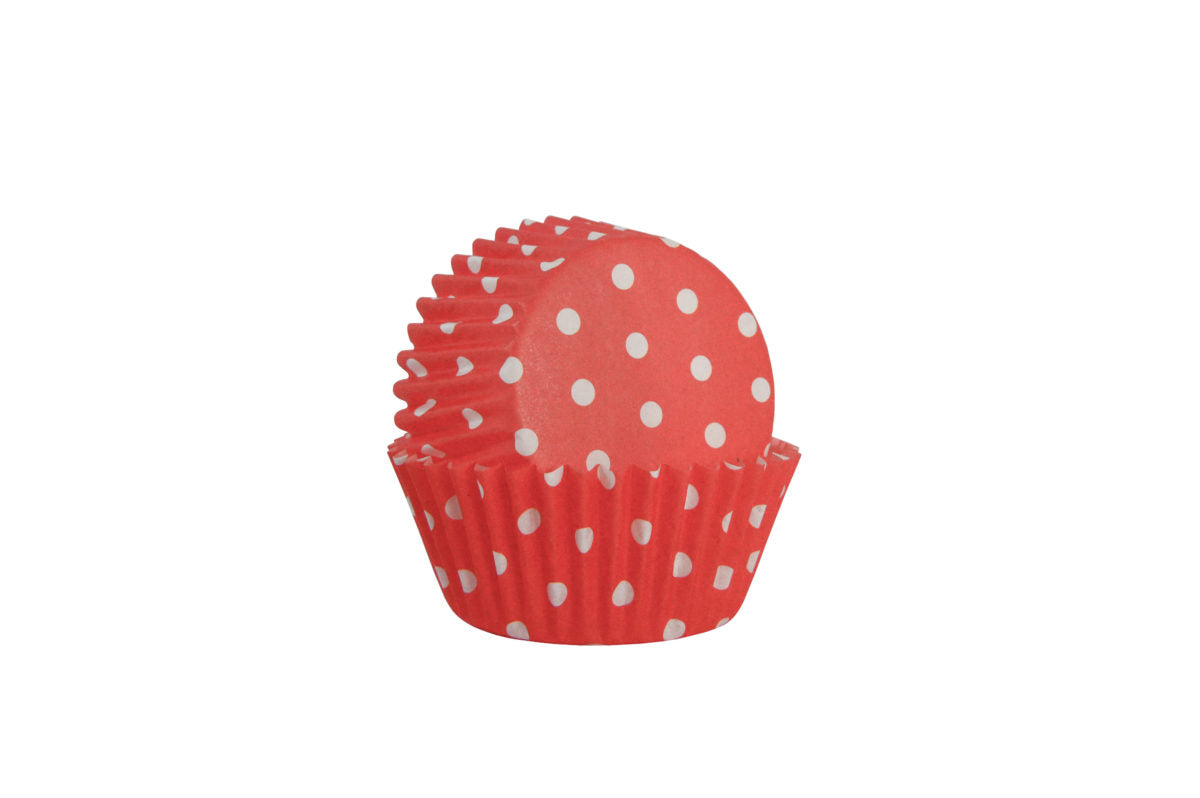 Isabelle Rose | Red Polka Dot Cupcake Papers
