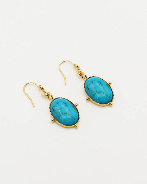 Nilai | Calypso Earrings - Turquoise