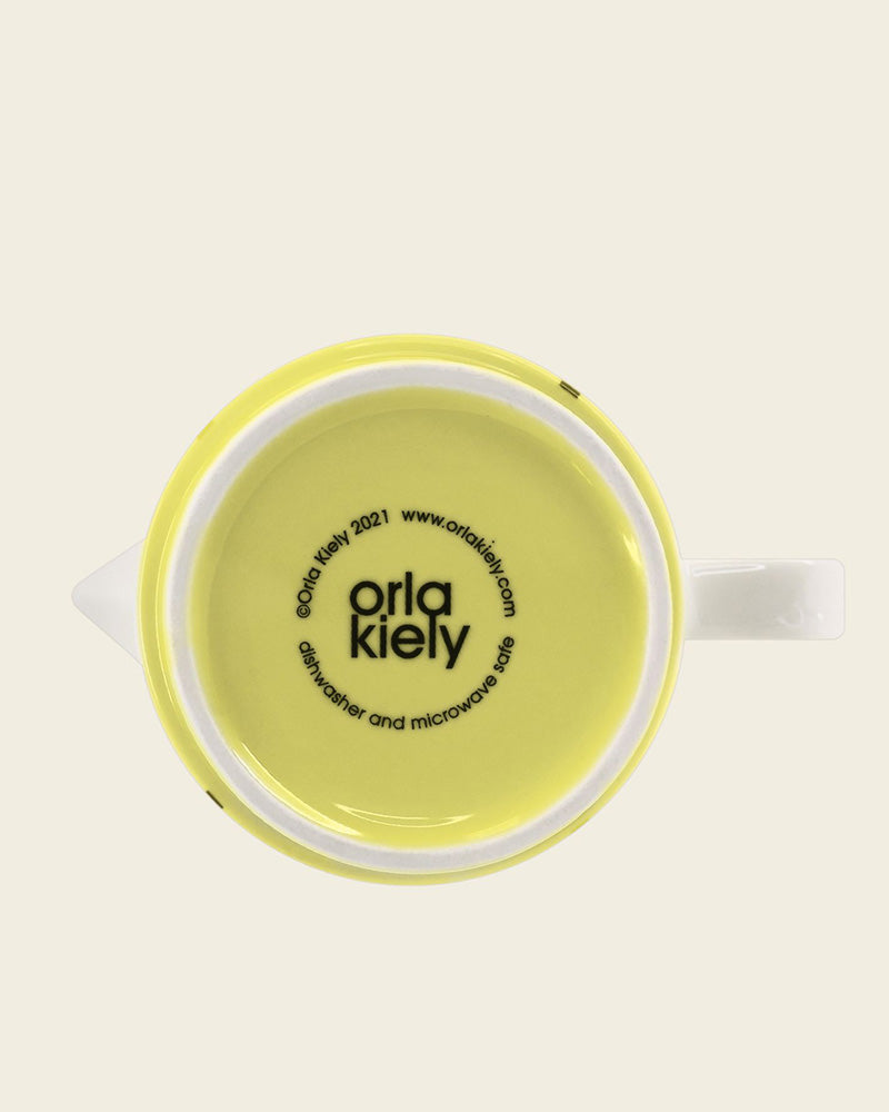 Orla Kiely | Ochre  Flower Milk Jug