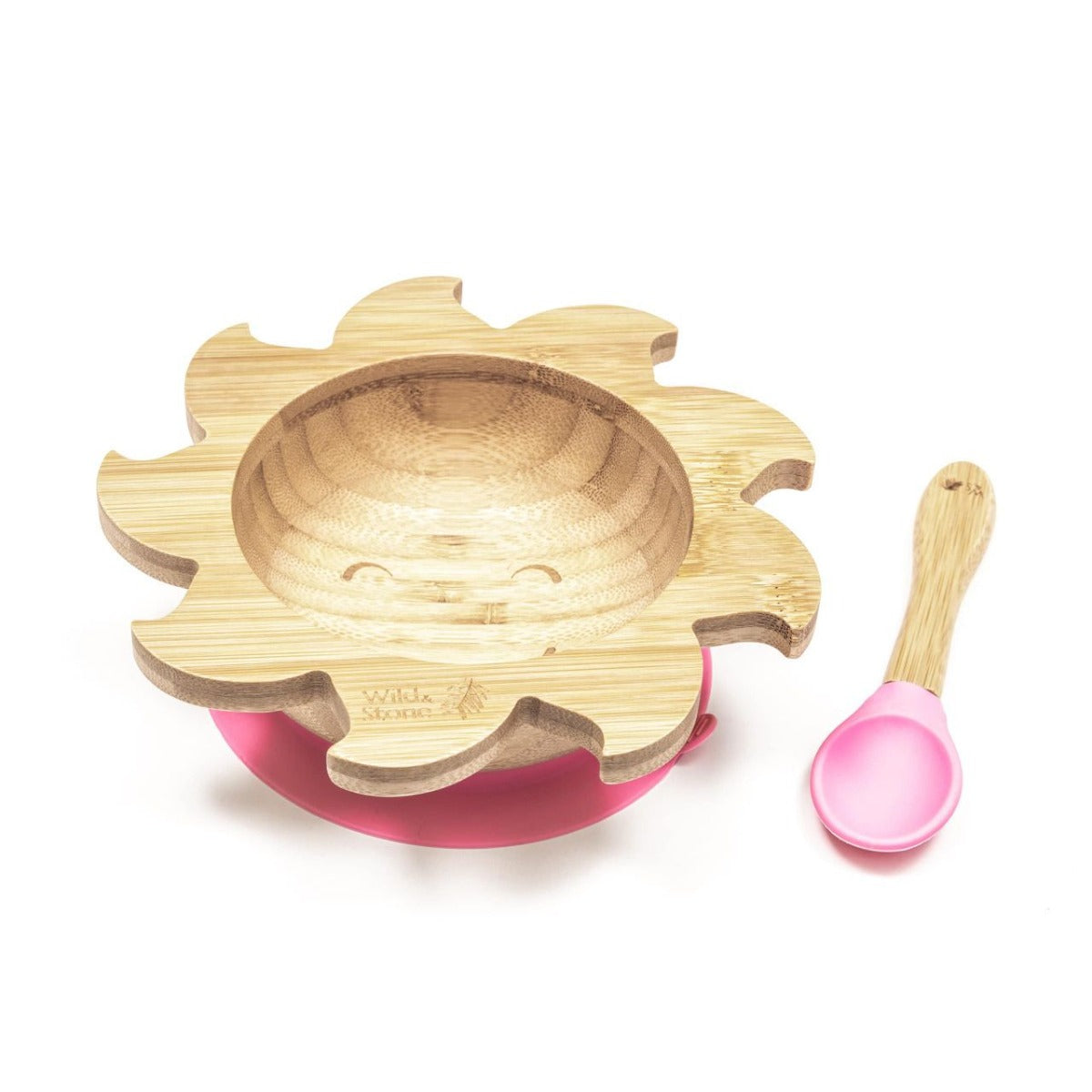 Wild And Stone | Baby Bamboo Weaning Bowl - Pink