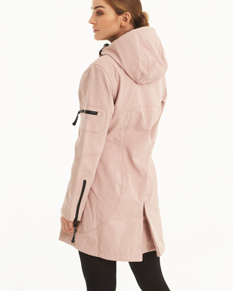 Ilse Jacobsen | Softshell Raincoat  Rain7| Adobe Rose