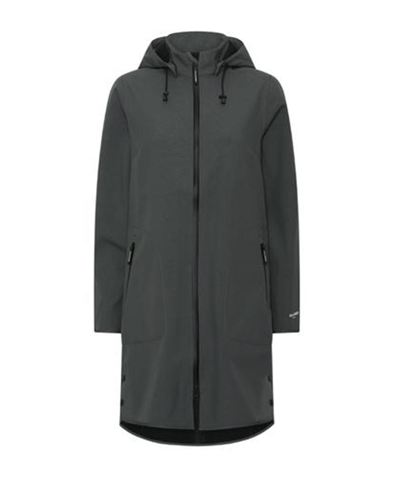 Ilse Jacobsen | Softshell Rain Coat 135B- Urban Grey