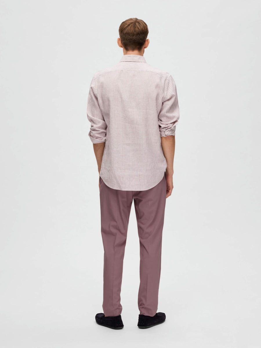 Selected Homme | Regpure Linen Shirt | Mauve
