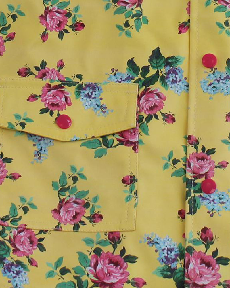 Powell Craft | Lemon Floral Raincoat