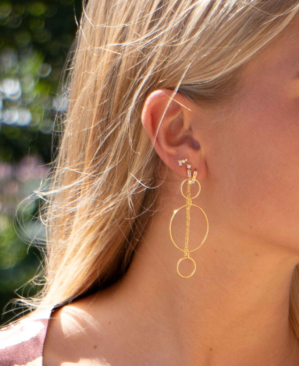 Hultquist | Valentina Circle Earrings