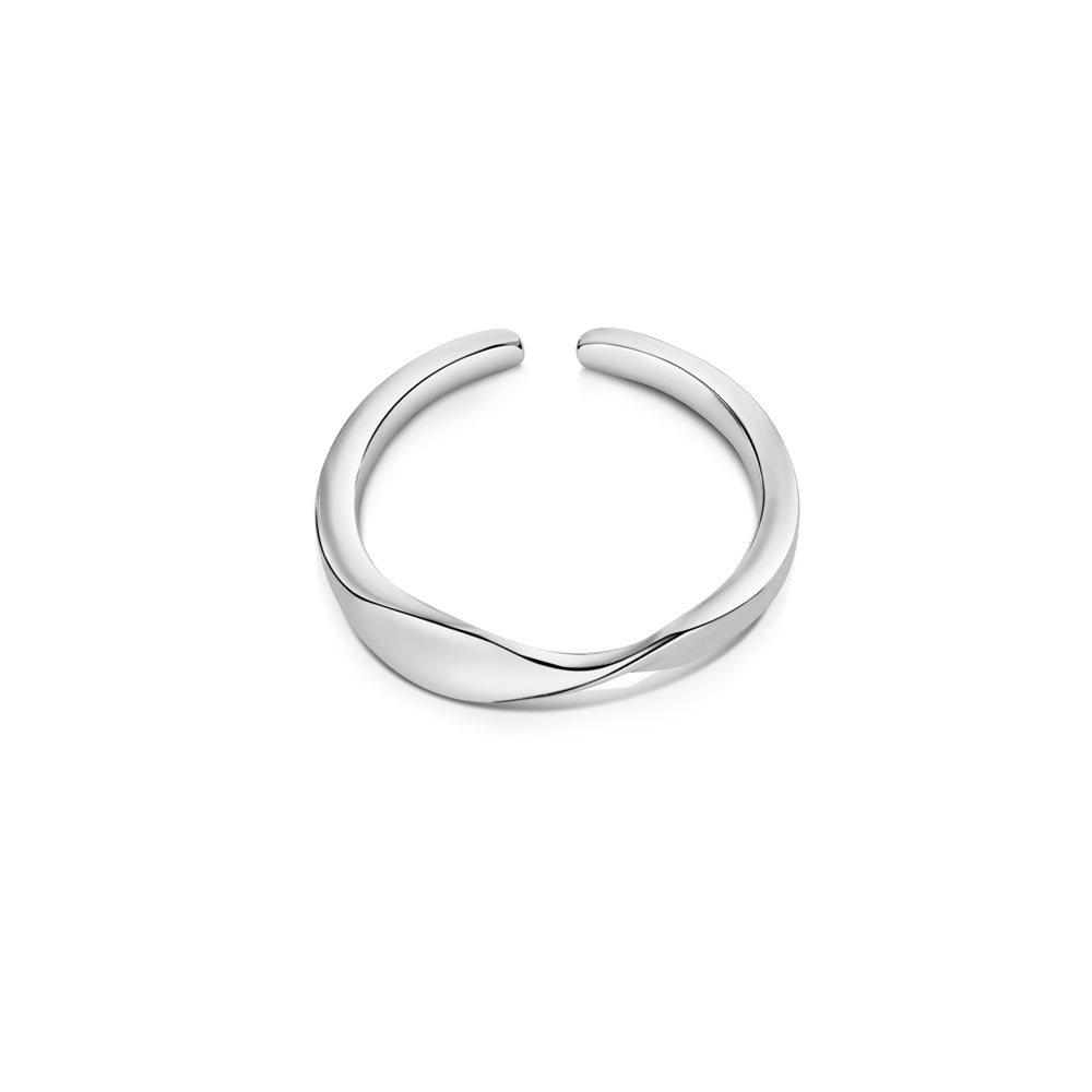 Newbridge Silverware | Silver Plated Twist Ring