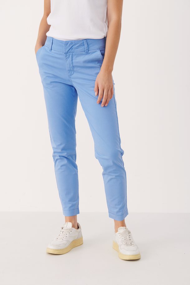 Part Two | Soffys Chino Trousers- Blue Bonnet