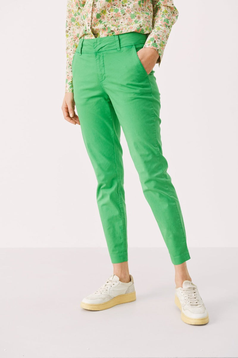 Part Two | Soffys Chino Trousers- Greenbriar
