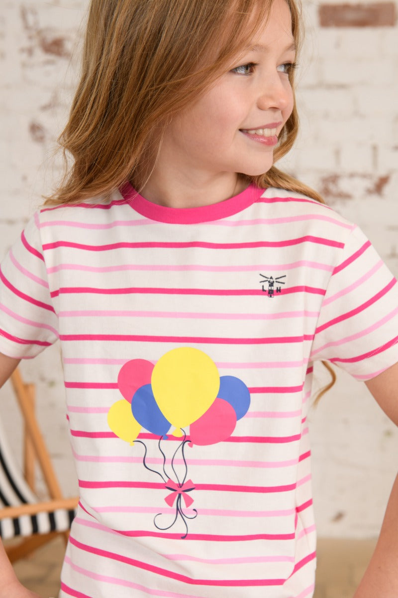 Lighthouse | Causeway Cotton T-Shirt | Balloon Print