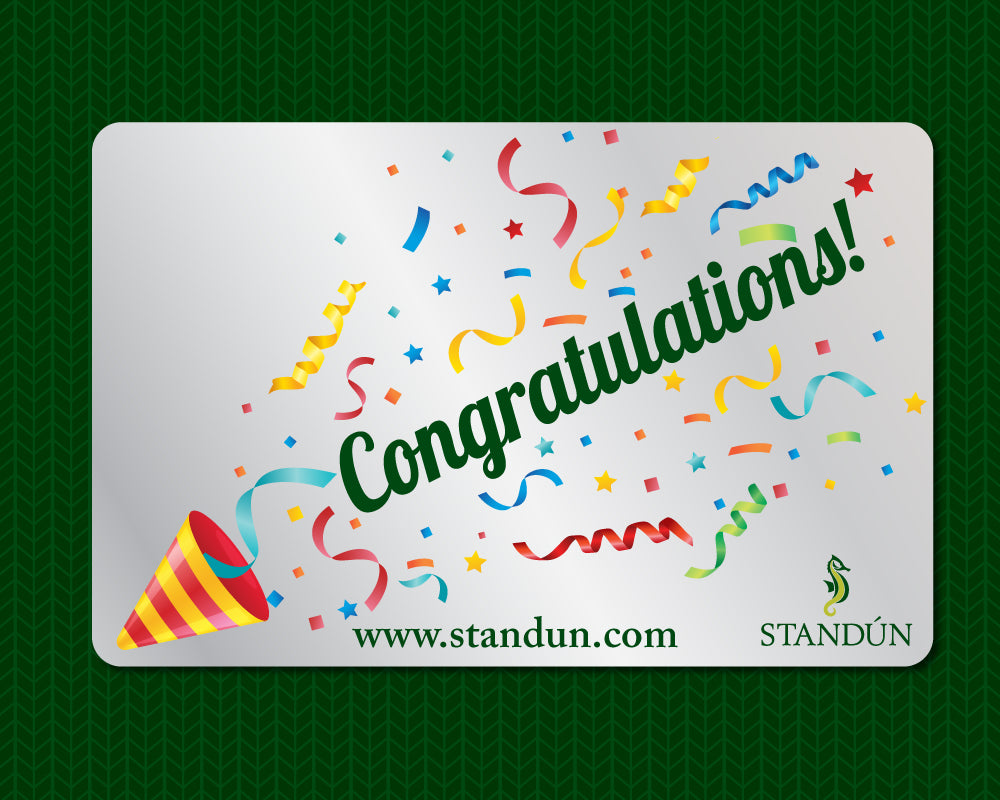 Standún eGift Card: Congratulations