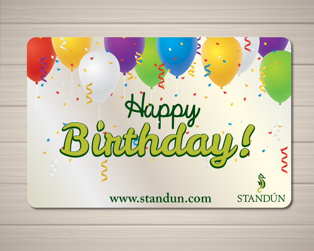 Standún eGift Card: Happy Birthday