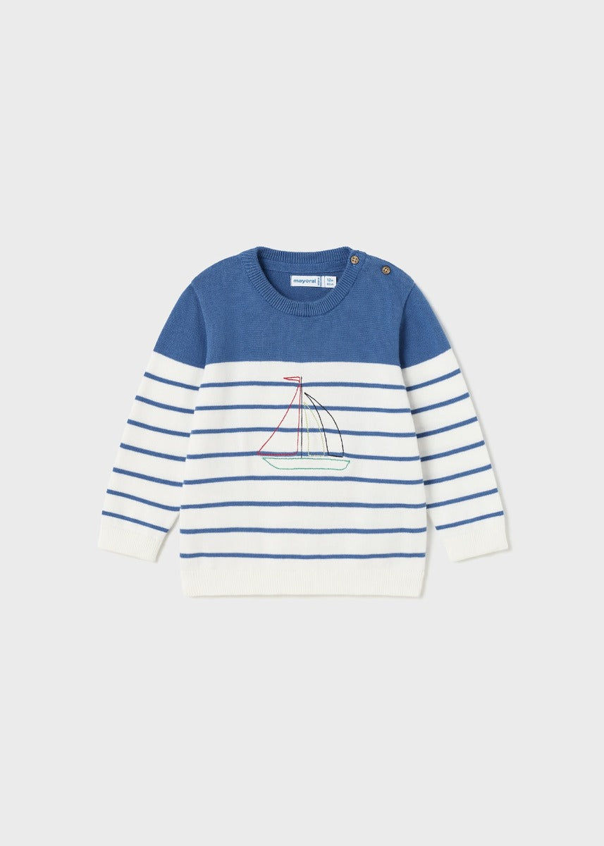 Mayoral | Striped Jumper | Atlantic