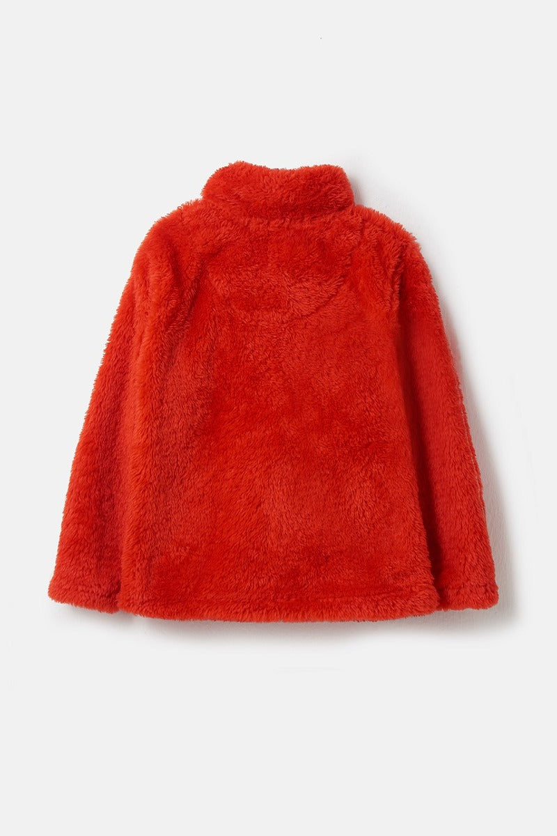 Lighthouse | Ted Fluffy Fleece - Lava Red