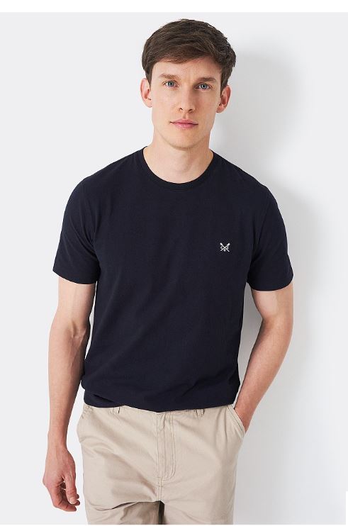 Crew Clothing | Classic Crew T-Shirt- Navy