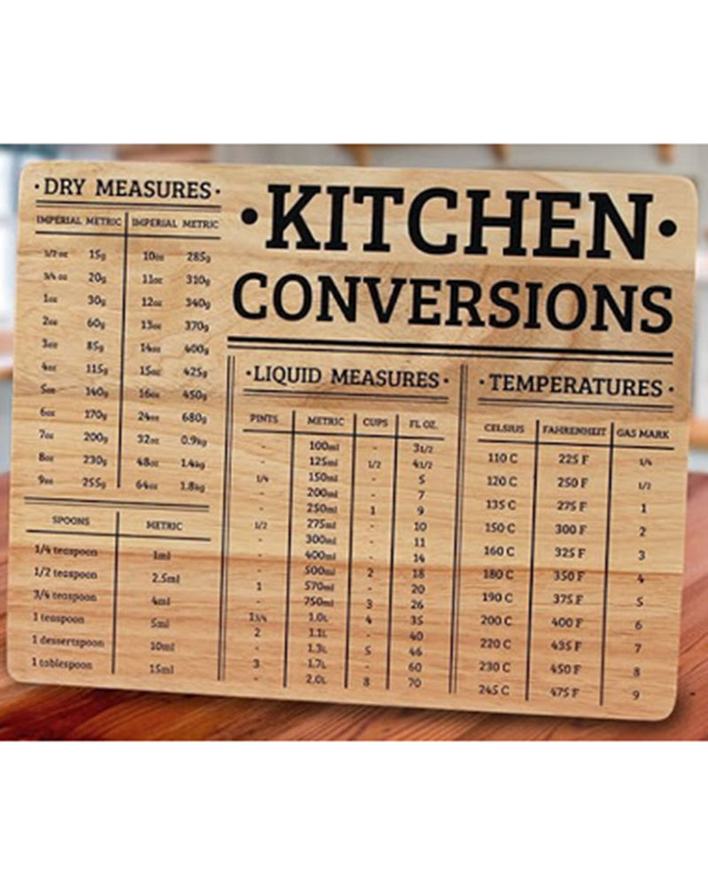 CGB Giftware | Kitchen Conversion Chopping Board