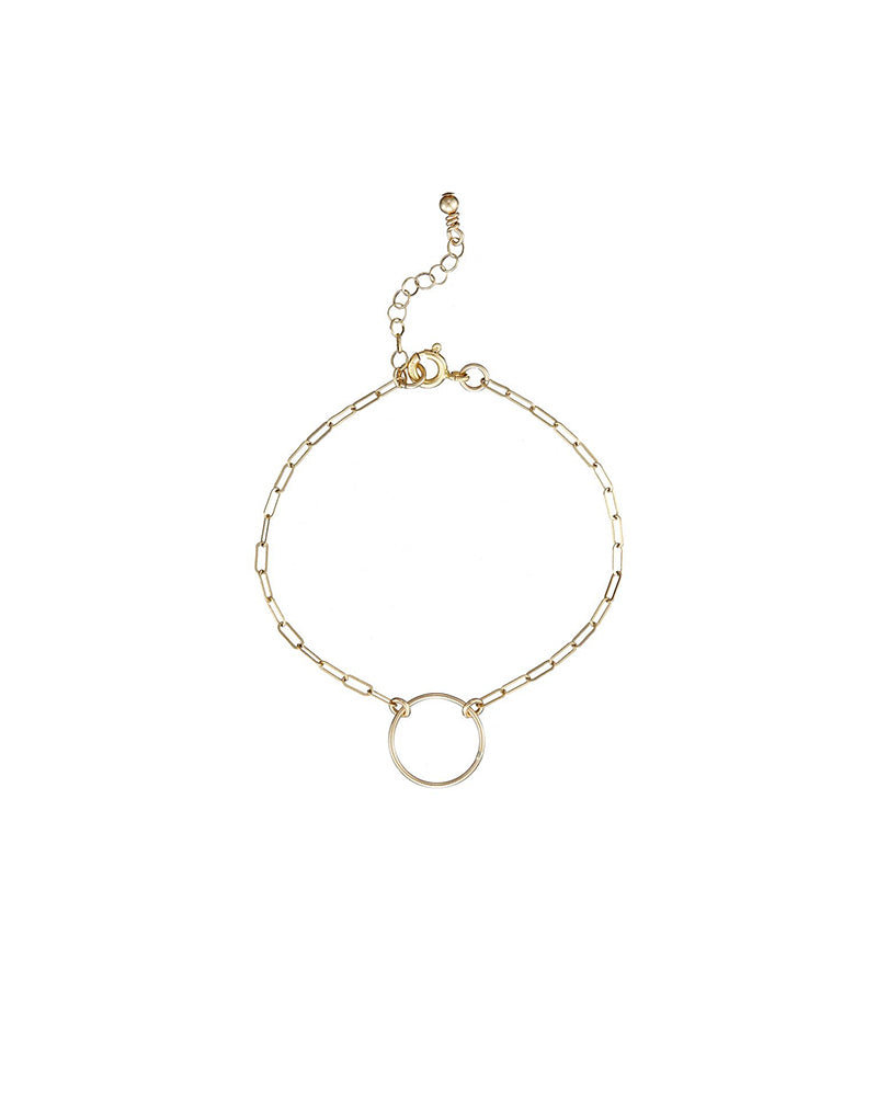 Scribble and Stone | 14kt Goldfill Ring Bracelet
