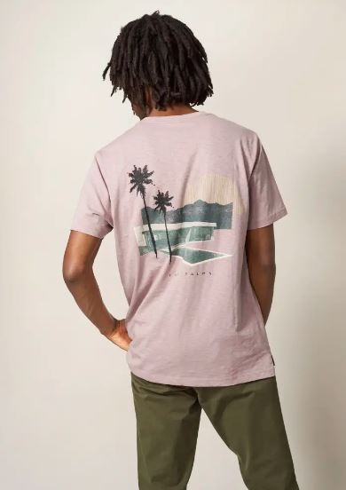 White Stuff | West Coast T-Shirt | Dusty Pink