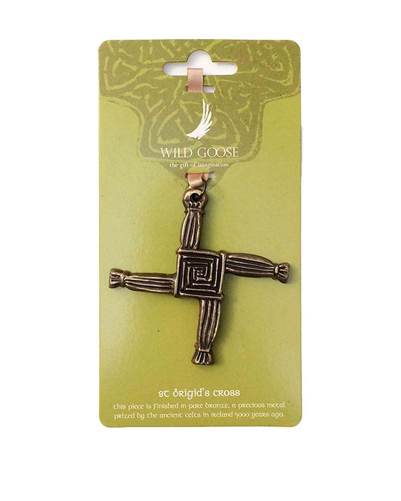 Wild Goose | St. Brigid's Cross Bronze Ornament