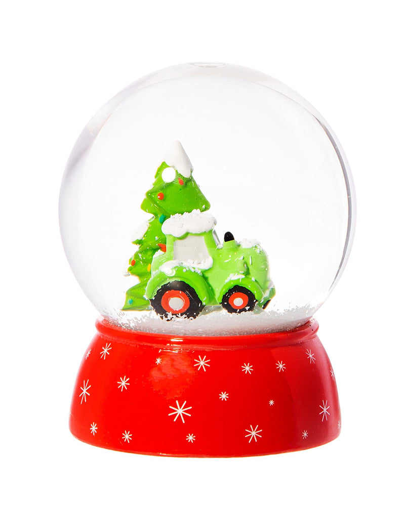 Sass and Belle | Tractor Snowglobe