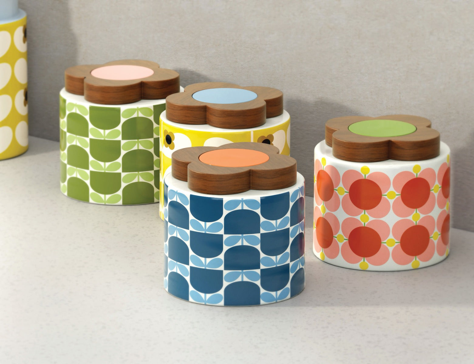 Orla Kiely | Atomatic Flower Ceramic Storage Jar